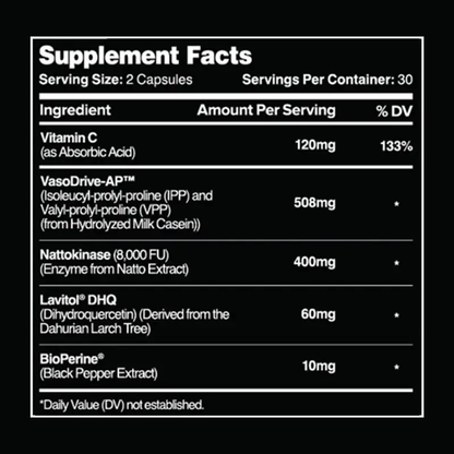 Blood Flow Support Capsules – Circulation & Heart Health