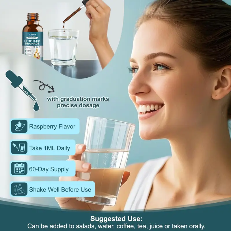 Liposomal Lymph Drops – Advanced Lymphatic Detox