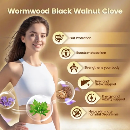 Black Walnut Capsules – Herbal Intestinal Cleanse