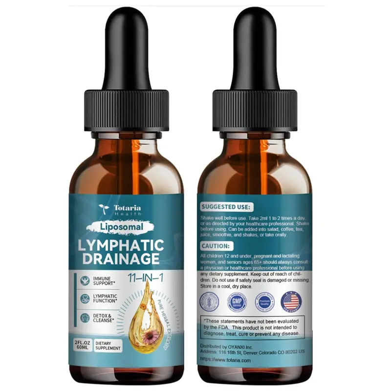Liposomal Lymph Drops – Advanced Lymphatic Detox