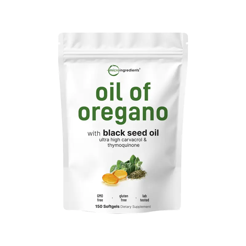 Oregano Oil Liquid Drops (White Bag) – High Potency Herbal Tincture