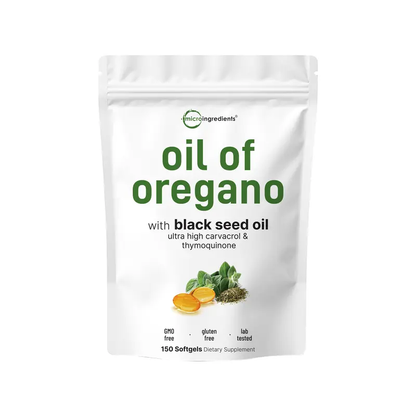 Oregano Oil Liquid Drops (White Bag) – High Potency Herbal Tincture