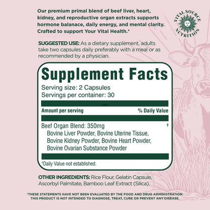 Sunflower Capsules – Natural Herbal Nutrition