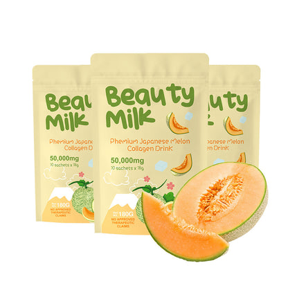 Herborigen Premium Collagen Powder for Beauty Milk Drink Mix Hyaluronic Acid Vitamins Anti-Aging Skin Health Pregnant Women