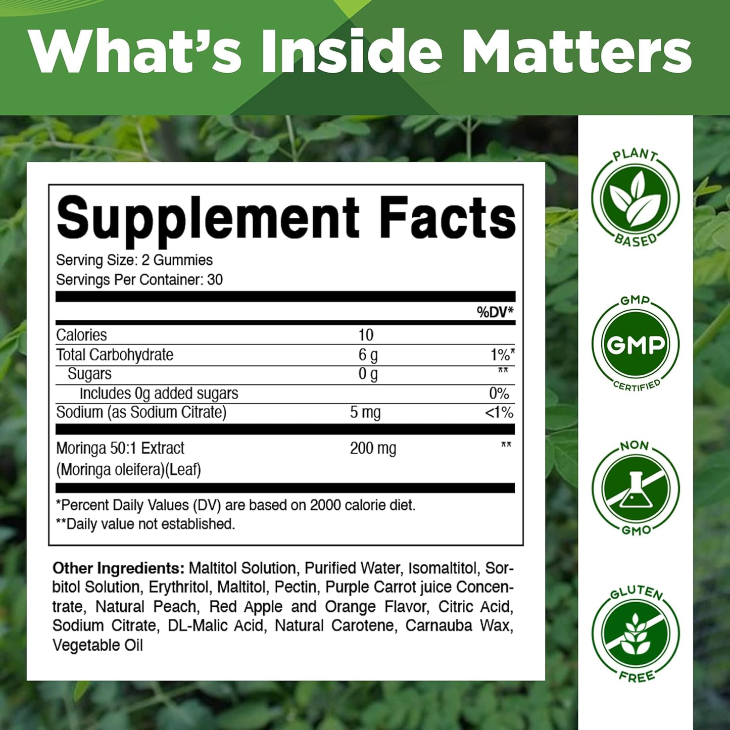 Sugar-Free Moringa Gummies – Healthy Superfood Snack