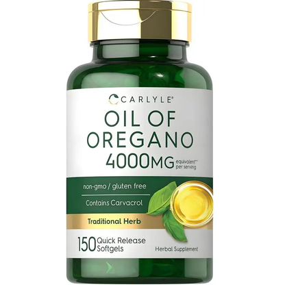 Oregano Oil Capsules (Bottle) – Classic Formula