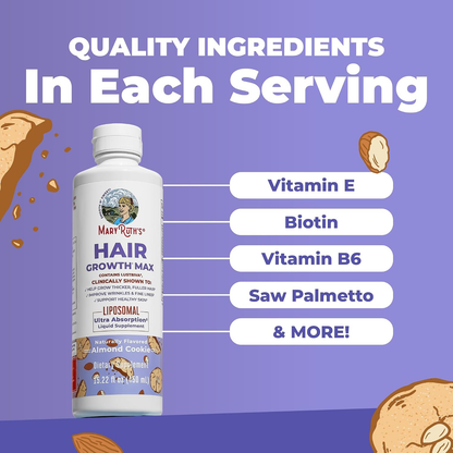 Almond Supplement Liquid Drink - Hair, Skin & Vitality