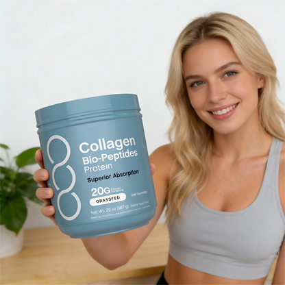 Herborigen Collagen Biopeptide Instant Powder 20 oz 567 g Adult Skin Brightening Improves Bone Density Natural
