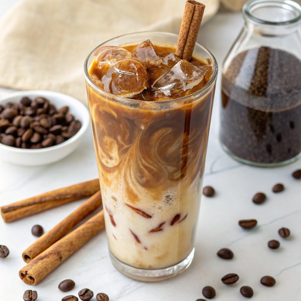 Herborigen Skinny Iced Coffee, ganz natürlich – köstlicher Geschmack, 500 Gramm (17,637 Unzen)