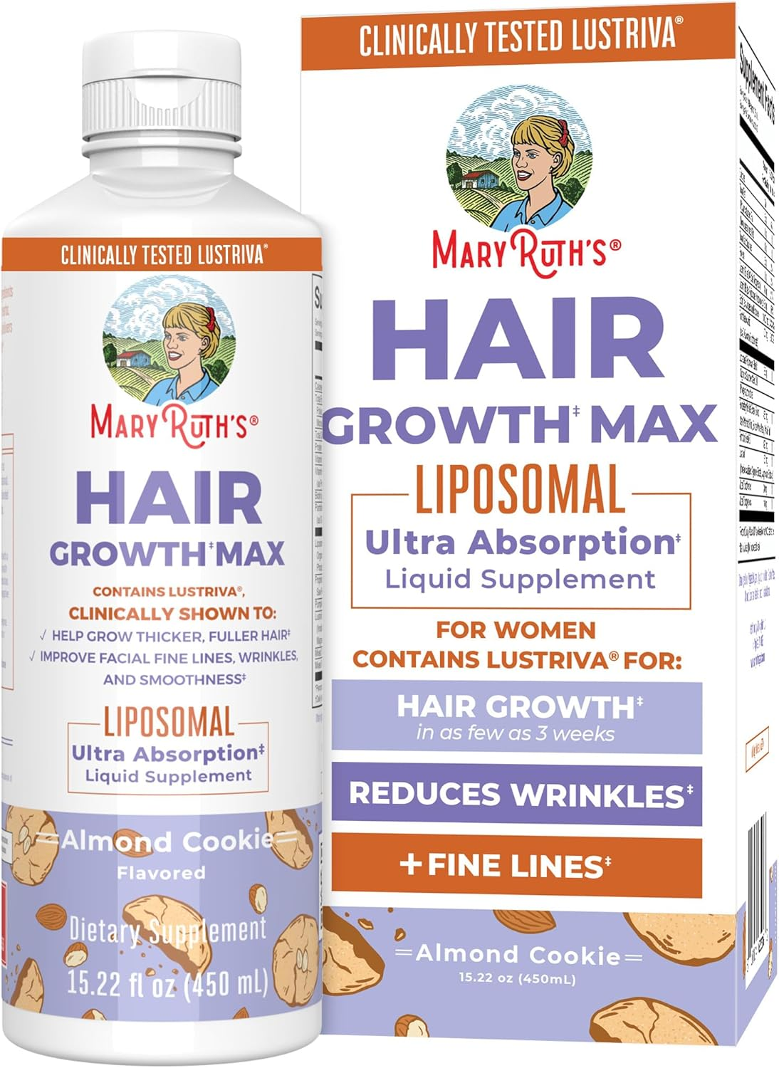 Almond Supplement Liquid Drink - Hair, Skin & Vitality
