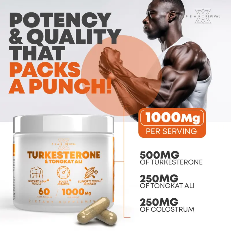 Tongkat Ali Capsules – Natural Testosterone Booster