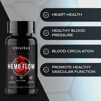 Blood Flow Support Capsules – Circulation & Heart Health
