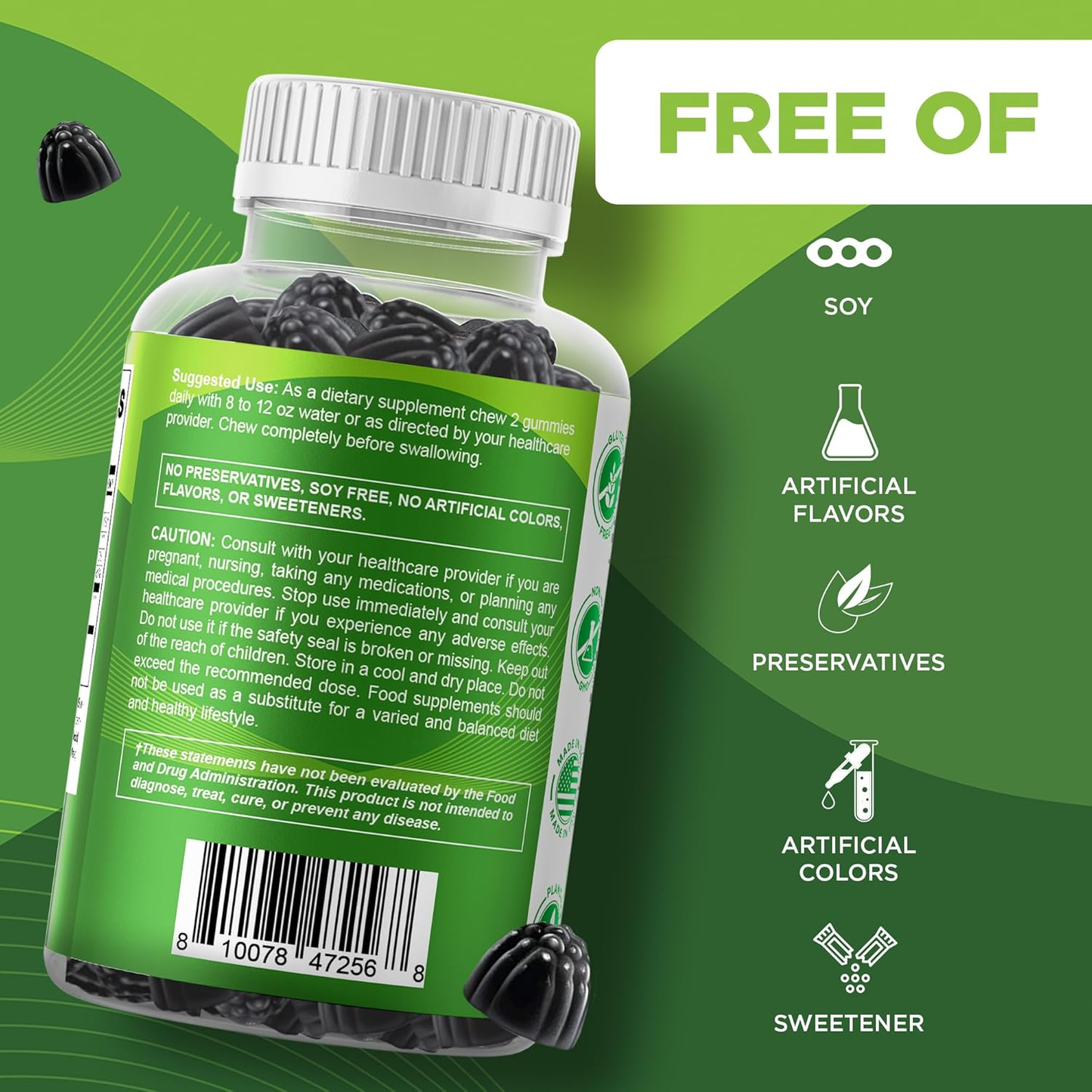 Sugar-Free Moringa Gummies – Healthy Superfood Snack