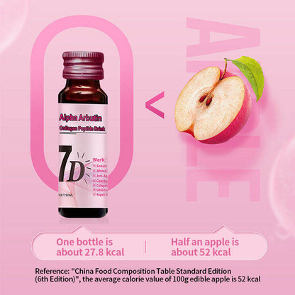 7D Alpha Arbutin Anti-Aging & Whitening Drink with 60,000mg Collagen for Flawless Skin
