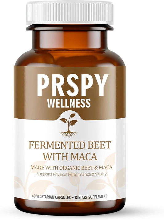 Maca Beet Capsules – Energy & Vitality Duo