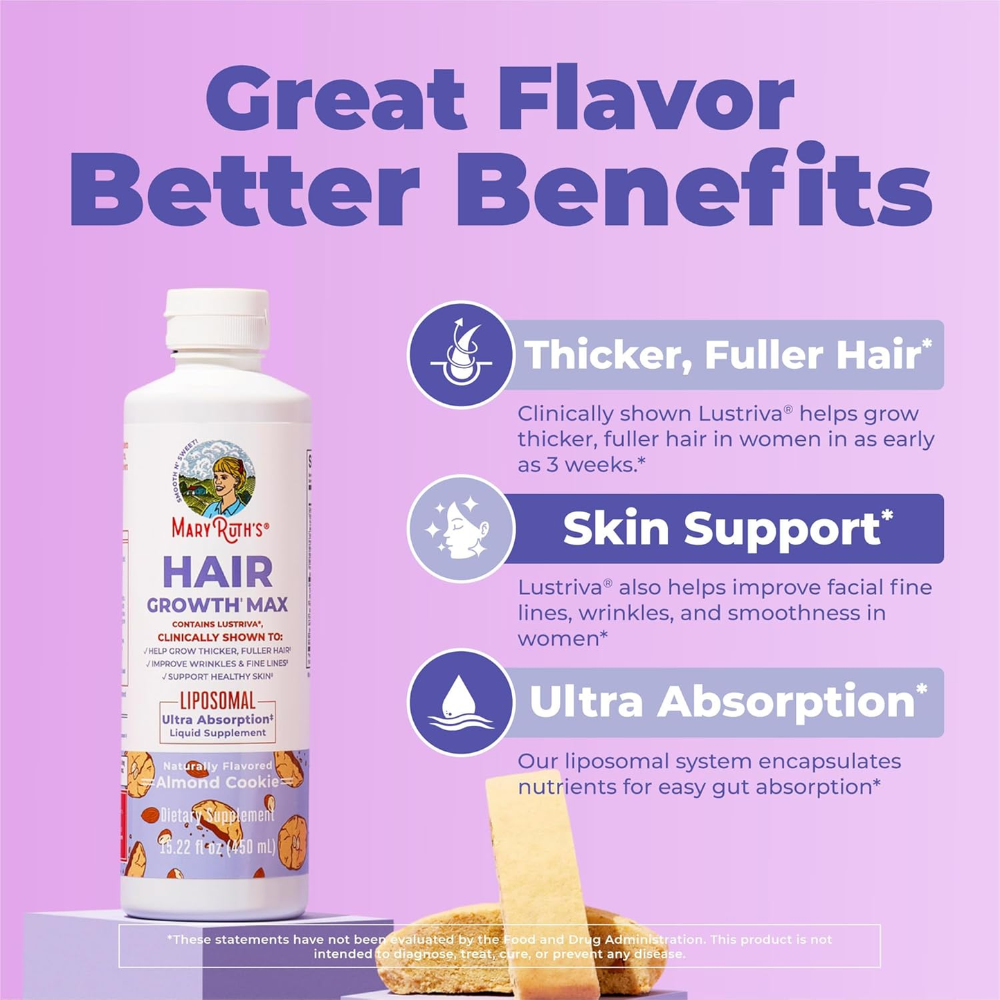 Almond Supplement Liquid Drink - Hair, Skin & Vitality