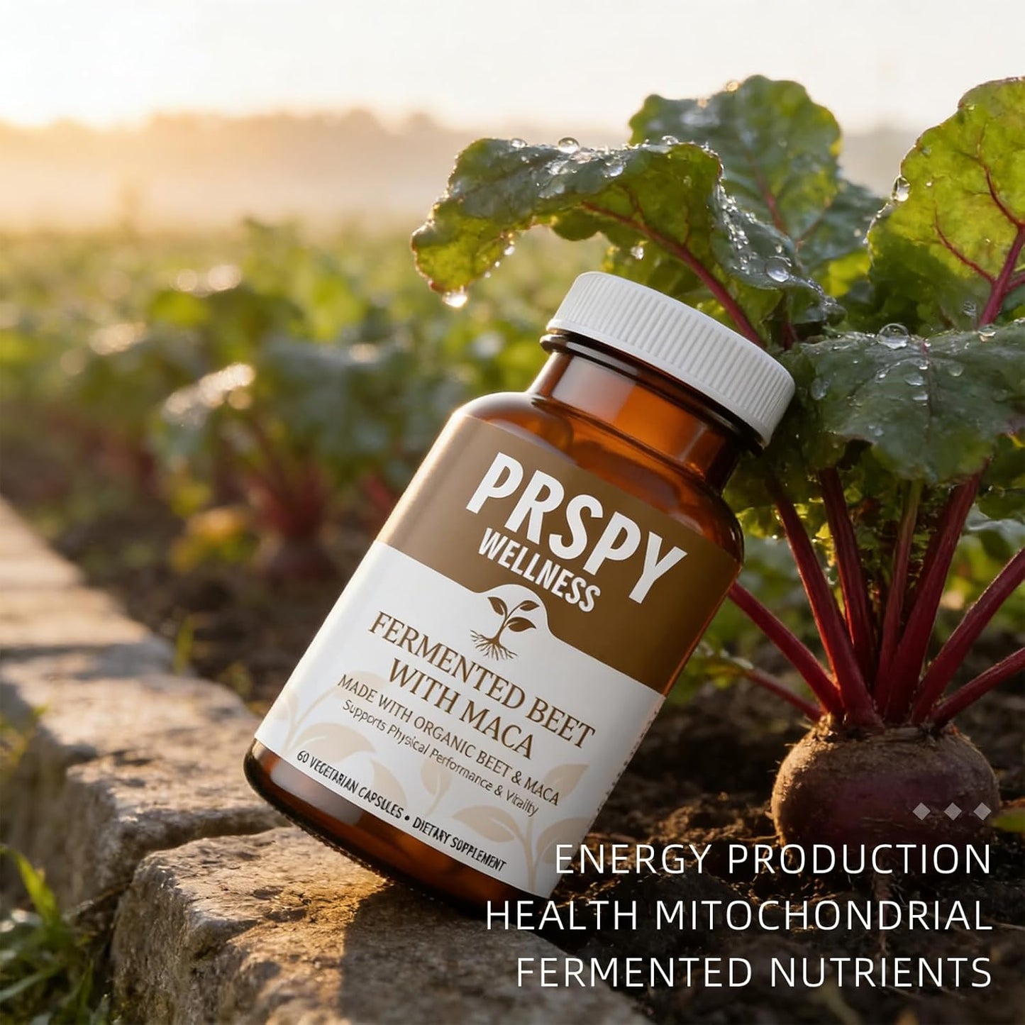 Maca Beet Capsules – Energy & Vitality Duo
