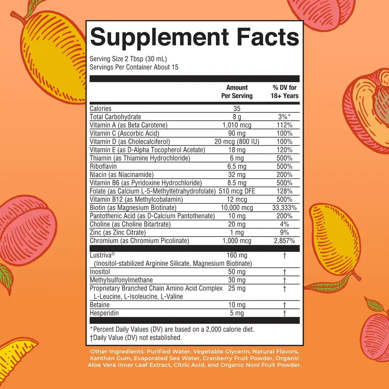 Orange Mary Liquid Supplement – Citrus Herbal Wellness