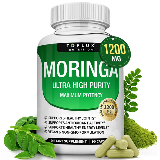 Moringa 1200mg Capsules – The Nutrient-Dense Superfood