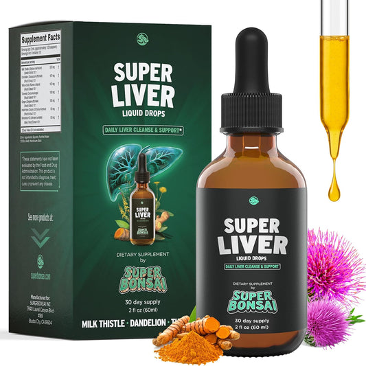 Liver Support Drops - Milk Thistle & Herbal Detox