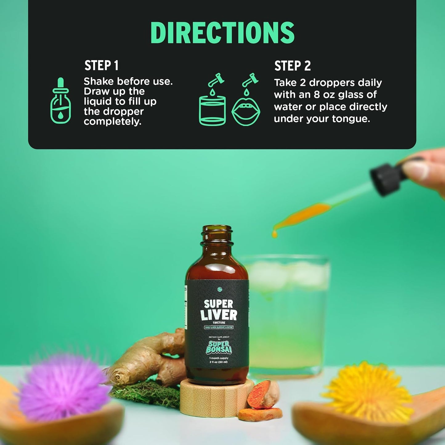 Liver Support Drops - Milk Thistle & Herbal Detox