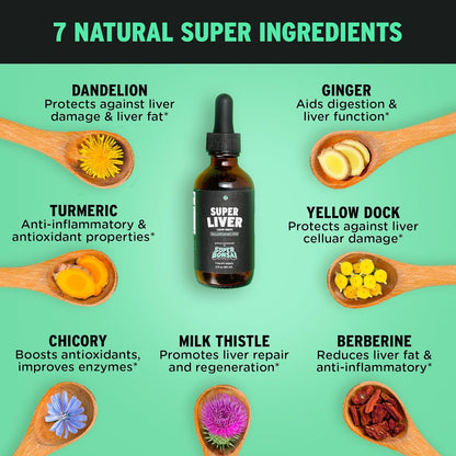 Liver Support Drops - Milk Thistle & Herbal Detox