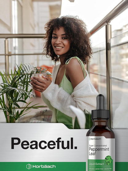 Peppermint Liquid Drops – Digestive Health & Fresh Breath