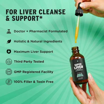 Liver Support Drops - Milk Thistle & Herbal Detox