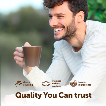 Organic 10-in-1 Mushroom Coffee - Lion's Mane, Chaga, Reishi