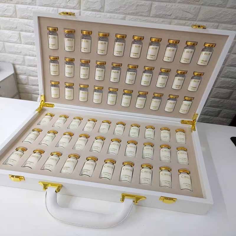 Liquid Collagen Drink – Skin Whitening & Brightening Collagen Peptide Powder, Anti-Wrinkle Dark Spot Remover Beauty Supplement (30 Bottles/Box)