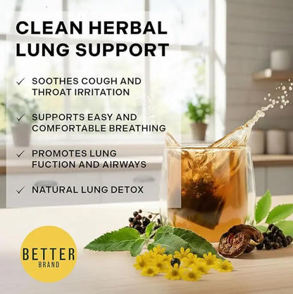 Detox Herbal Tea Bags – Lung Cleanse & Respiratory Relief