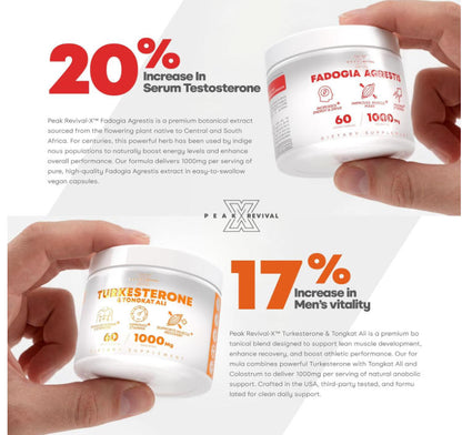Red Tongkat Ali Capsules – Testosterone & Male Vitality