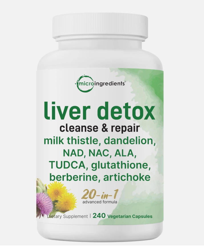 Liver Detox Capsules – Deep 20-in-1 Cleanse Formula