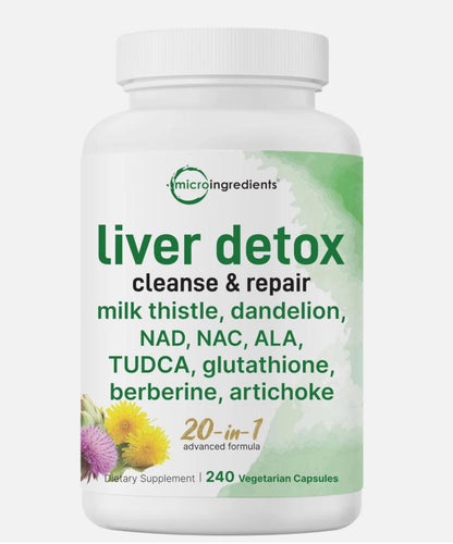 Liver Detox Capsules – Deep 20-in-1 Cleanse Formula