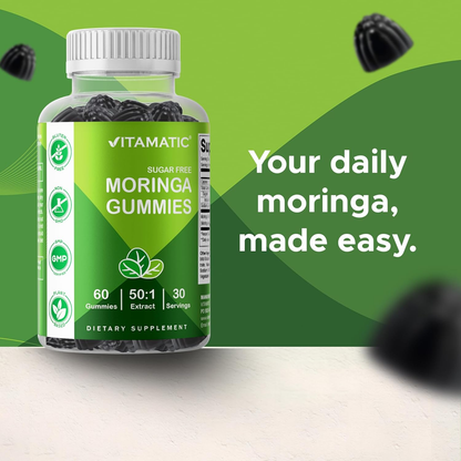 Sugar-Free Moringa Gummies – Healthy Superfood Snack