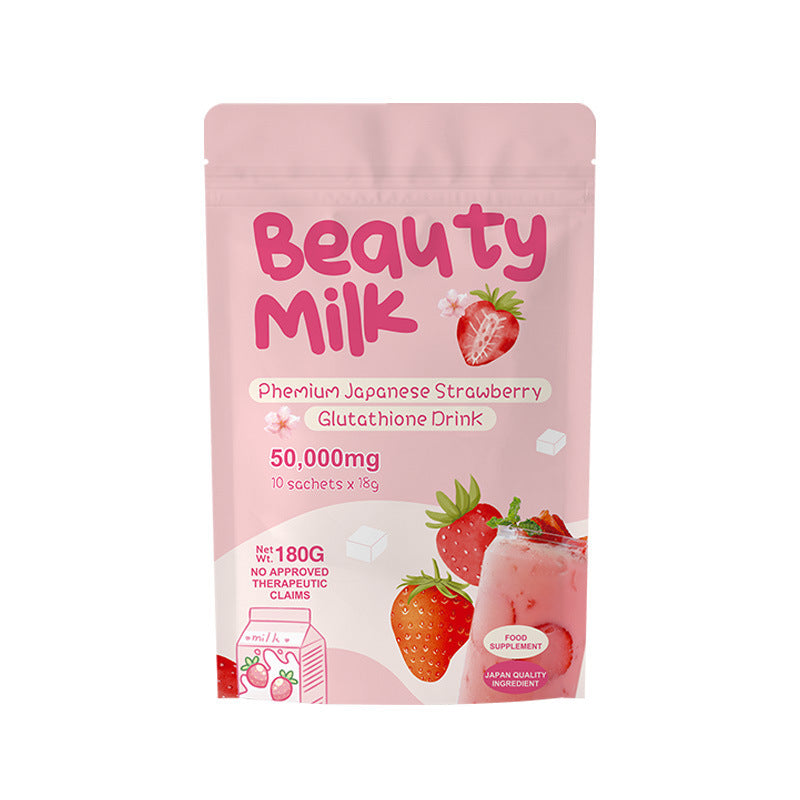 Herborigen Premium Collagen Powder for Beauty Milk Drink Mix Hyaluronic Acid Vitamins Anti-Aging Skin Health Pregnant Women