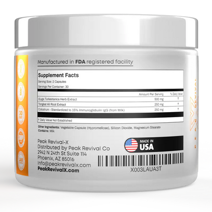 Tongkat Ali Capsules – Natural Testosterone Booster