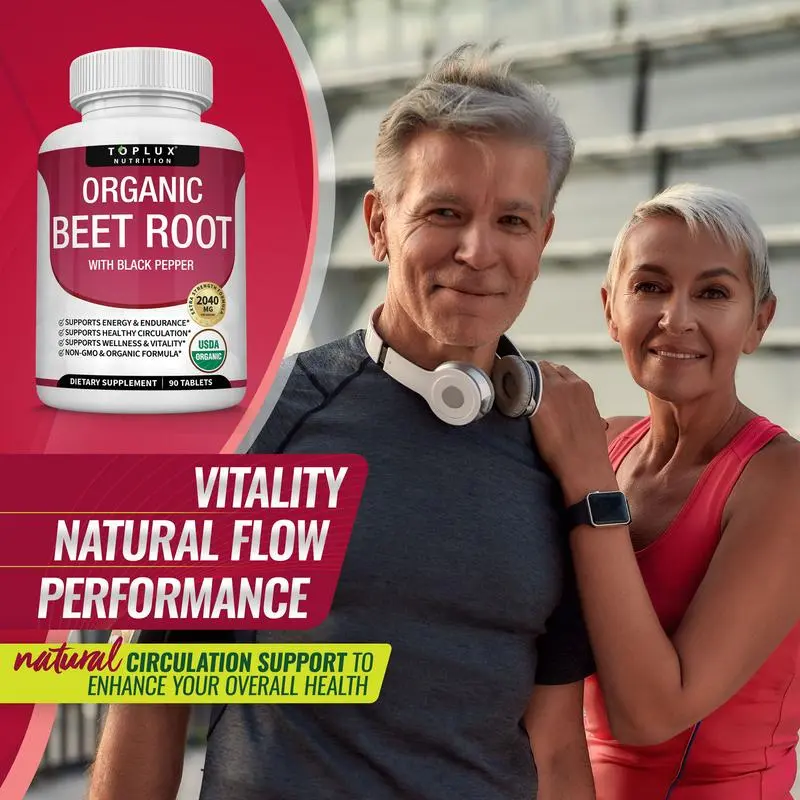 Beet Root Tablets – Portable Nitric Oxide Support