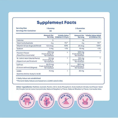 Mood Magic Saffron Extract Powder – Natural Mood Support & Stress Relief Supplement | Sugar-Free Calm Focus Drink Mix | 25 Servings
